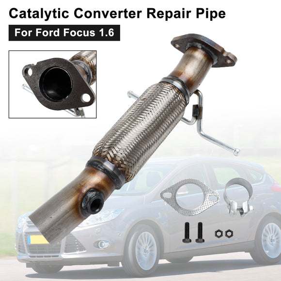 Ford 9/03-4/11 Focus 1.6i 16V Mk.2 Benziner BM91275H Katalysator Reparaturrohr