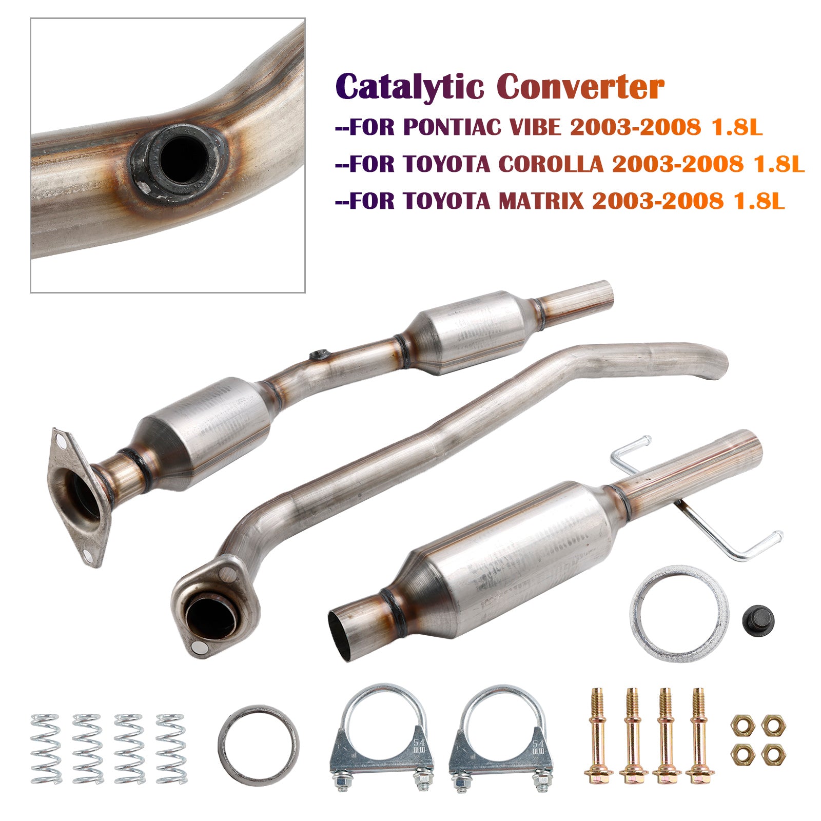 Pontiac 2003-2008 Vibe 1,8 l Katalysator