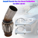 BMW 2.0D N47 Exhaust Flex Pipe Repair Set Diesel Particulate Filter-4