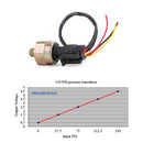 Pressure transducer/sender, 150 psi (5V), stainless steel,for oil,fuel,air,water-3