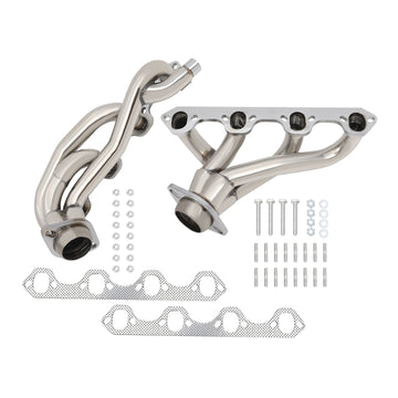 Ford F150/F250/Bronco 1987-1996 5.8L T-304 Shorty Exhaust Headers Manifold