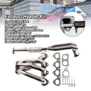 Honda 1993-1996 Prelude 2,2L Stahlkrümmer Auspuff Racing Header Edelstahl HDSHP92H22-5