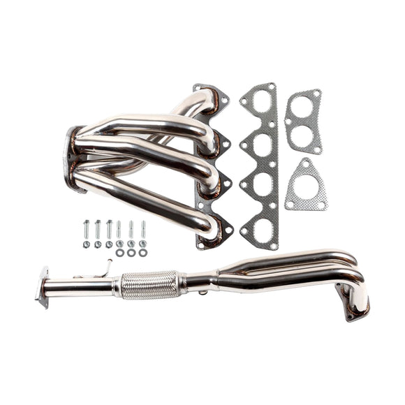 Honda 1993-1996 Prelude 2,2L Stahlkrümmer Auspuff Racing Header Edelstahl HDSHP92H22