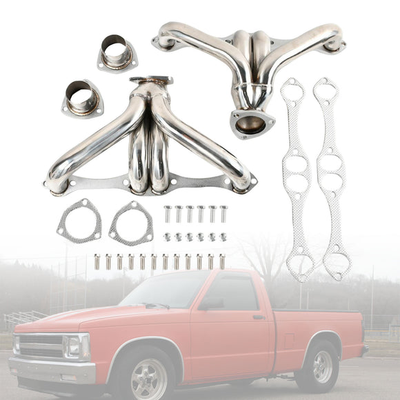 Exhaust Manifold Header Fit Chevy Small Block SBC 1-5/8 Inch
