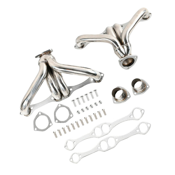 Exhaust Manifold Header Fit Chevy Small Block SBC 1-5/8 Inch