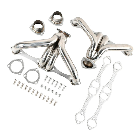 Exhaust Manifold Header Fit Chevy Small Block SBC 1-5/8 Inch