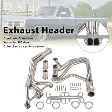 Dodge D100 D150 D200 RD200Stainless Steel Exhaust Manifold Header - 0
