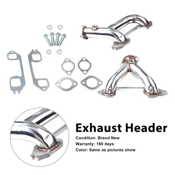 Stainless Steel Exhaust Manifold Header Fit Chevrolet 216/235/261 1937-1962