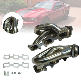 Ford Mustang 3.7L V6 2011-2015 Stainless Steel Exhaust Manifold Header - 0