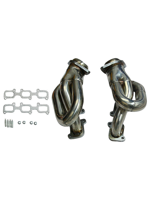 Stainless Steel Exhaust Manifold Header Fit Ford Mustang 3.7L V6 2011-2015