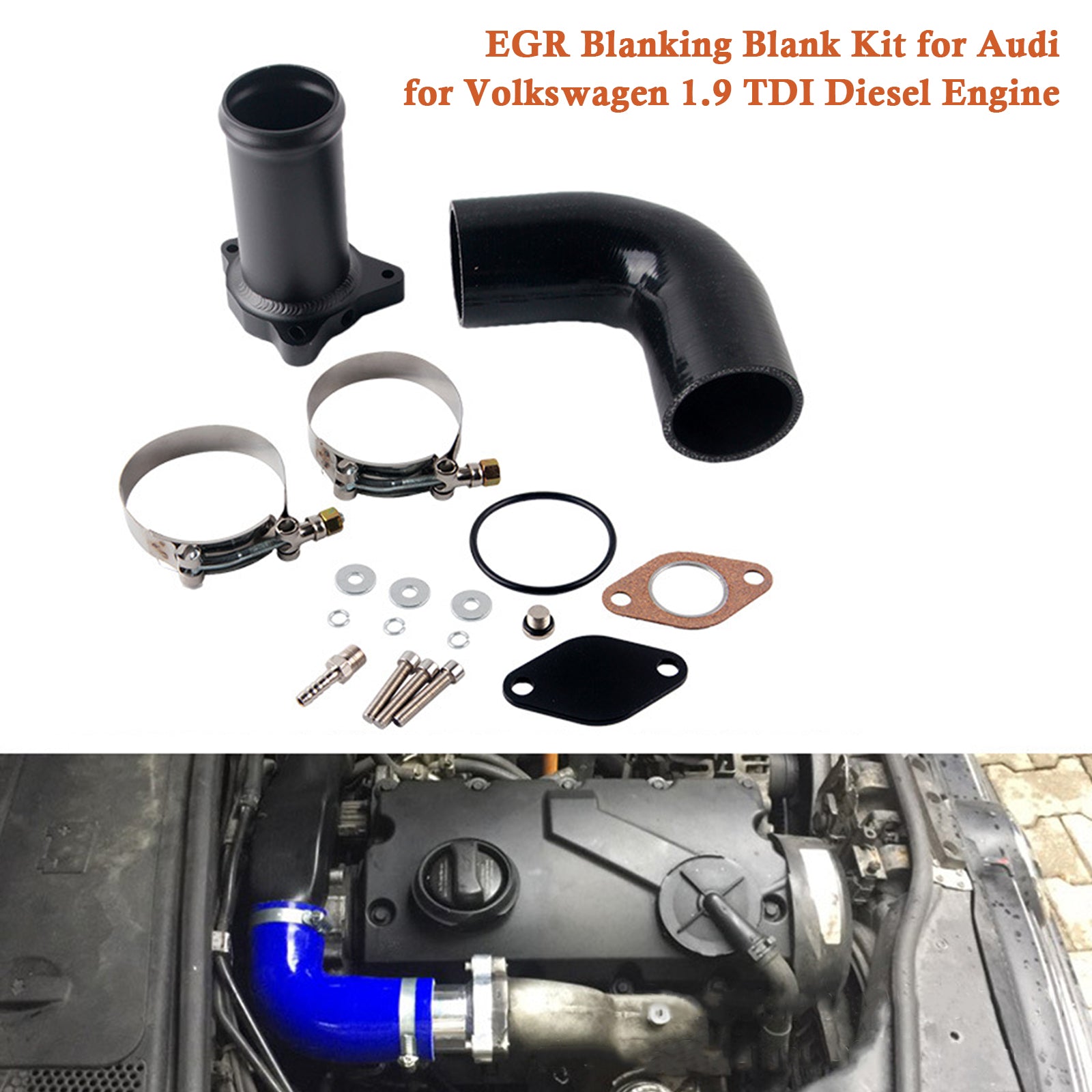 VW Caddy - BJB 105 105 EGR Blanking Blank Kit