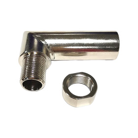 M18*1.5 O2 Oxygen Spacer Sensor Angled Extender 90 Degree O2 Bung Extension