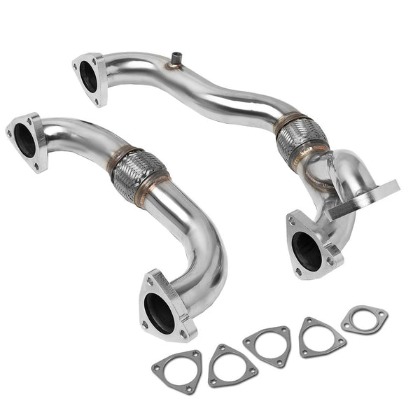Ford 2008-2010 F-250 F-350 F-450 F-550 Super Duty 6.4L Turbocharger Y-Pipe Up-Pipe w/Hardware