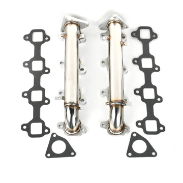 Collecteur d'échappement en acier inoxydable pour Chevy Duramax Diesel 6,6 L (2001-2016)