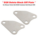 Nissan Patrol GU ZD30 Common Rail Diesel CRD EGR Delete Block Off Plate-3