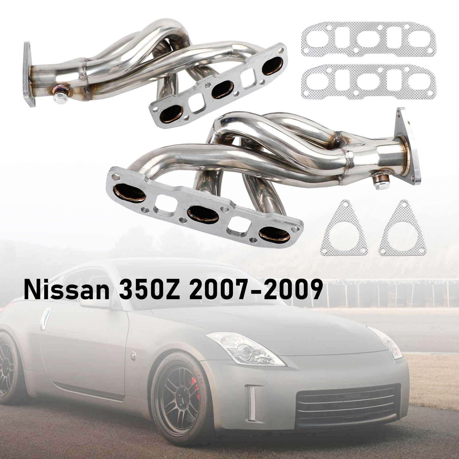 Nissan 350Z 370Z Infiniti G37 Stainless Steel Exhaust Header Manifold