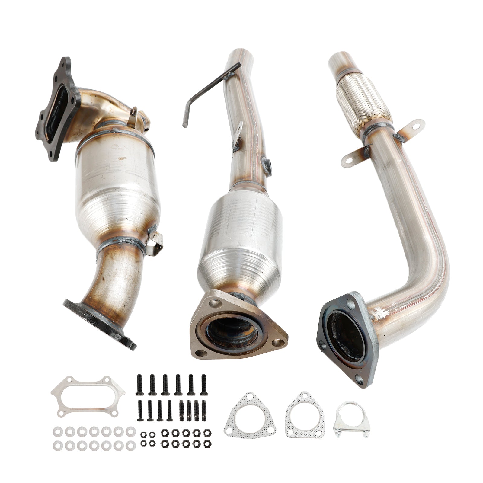 Honda 2013-2017 Accord 2.4L Front Manifold & Rear Catalytic Converter