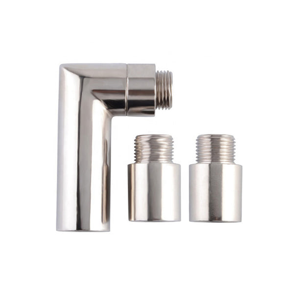O2 Sauerstoff Spacer Sensor abgewinkelt Extender 90 Grad O2 Bung Verlängerung M18 x 1,5