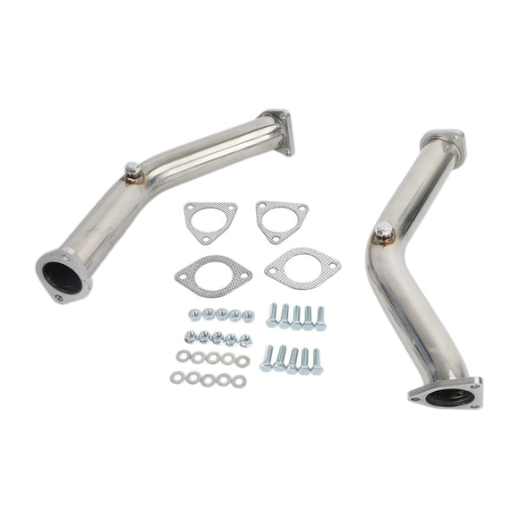Échappement droit non réactif avec 2 tubes d'essai pour Infiniti G35 3,5 L (2003-2006)
