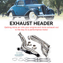 Collecteur d'échappement en acier inoxydable pour petit bloc Chevrolet 1935-1948-10