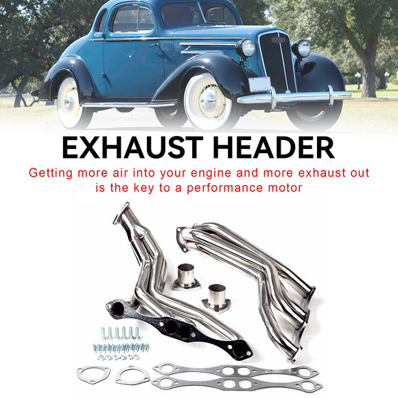 Collecteur d'échappement en acier inoxydable pour petit bloc Chevrolet 1935-1948