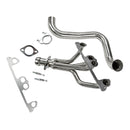 Jeep 1997-1999 Wrangler TJ 2.5L L4 Stainless Steel Manifold Header-10