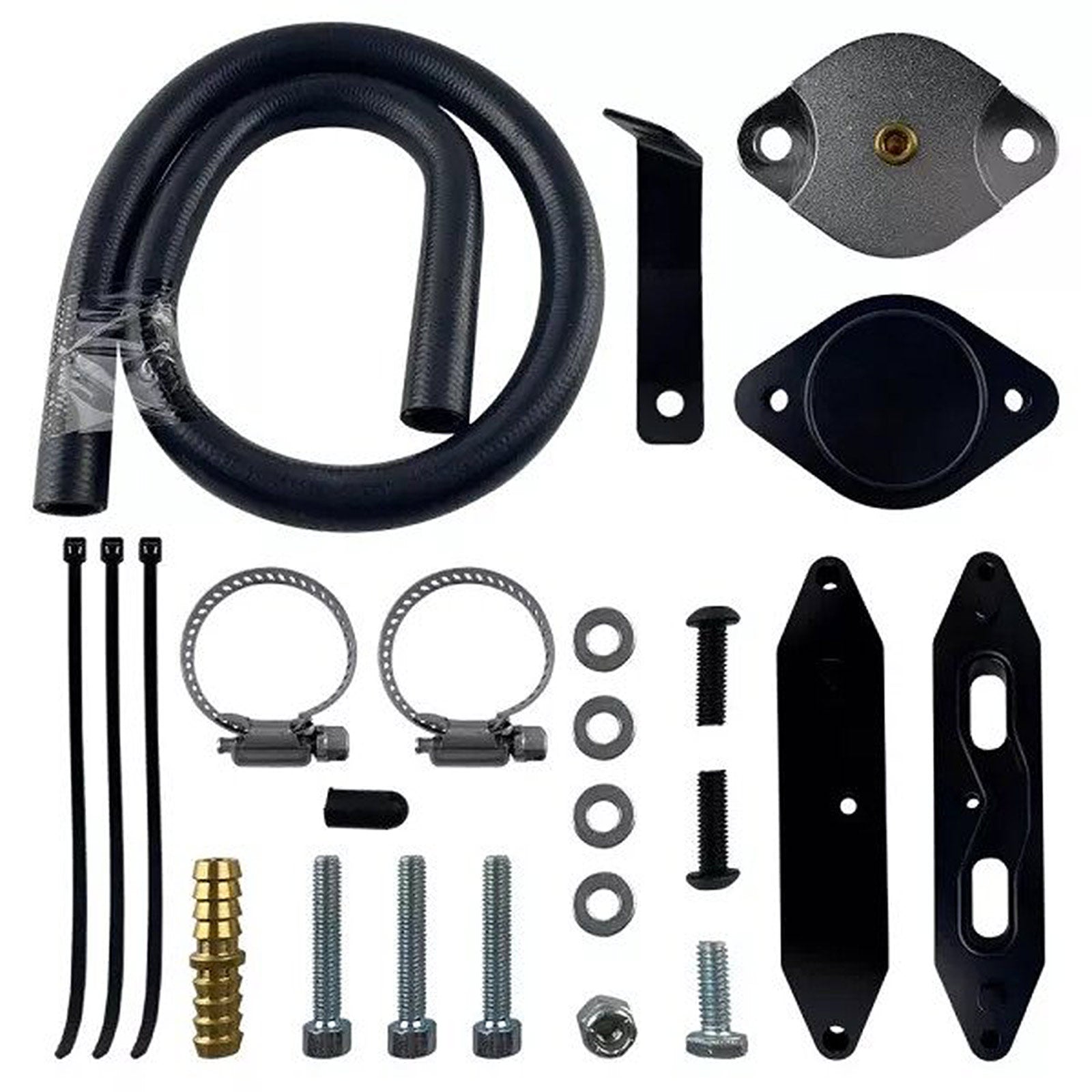 Ford 2011-2023 F-250 F-350 F-450 Super Duty 6.7L 406Ci Ohv V8 Powerstroke Diesel EGR Delete Kit w/Coolant Bypass