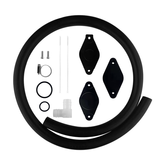 Kit de tuyauterie de turbocompresseur diesel Duramax 6,6 L pour Chevrolet Silverado 2500 et 3500 (2011-2016) et kit de réacheminement CCV PCV