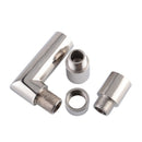 O2 Sauerstoff Spacer Sensor abgewinkelt Extender 90 Grad O2 Bung Verlängerung M18 x 1,5-3