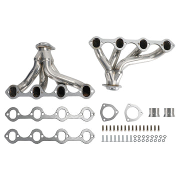 Ford V8 SBC Small Block Hugger 289 302 351 Stainless Hugger Exhaust Headers