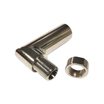 Rallonge coudée à 90 degrés pour capteur d'oxygène O2, extension de bouchon O2 M18 x 1,5