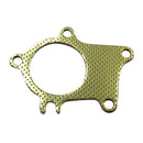 2,5" T3/T4 T04E 5 Bolzen Flansch Edelstahl Turbo Auspuff Fallrohr/Dump Rohr + Dichtung-8