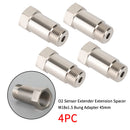 4PCS Sensor Test Pipe Extension Extender Adapter Spacer M18 X 1.5 Bung 45mm Generic-4