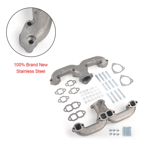 Collecteur d'échappement en fonte pour Chevrolet Small Block SBC 283 305 327 de 1962 à 1963