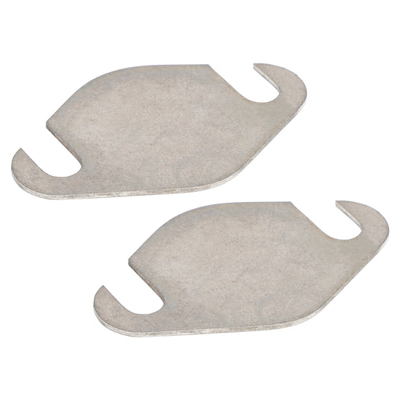 2 × EGR Valve Blank Plate for VW CR Engines With 1.6 1.2 2.0 Litre Capacities