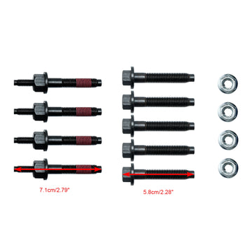 Kit de quincaillerie pour collecteur d'échappement Dodge Ram Jeep Chrysler Dorman 03309 06509863AA 6505316AA - 0