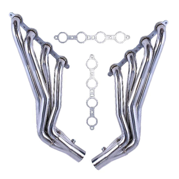 Chevy C10 LS LS1 LS3 LS2 LS6 Long Tube 1-7/8 Exhaust Manifold Header