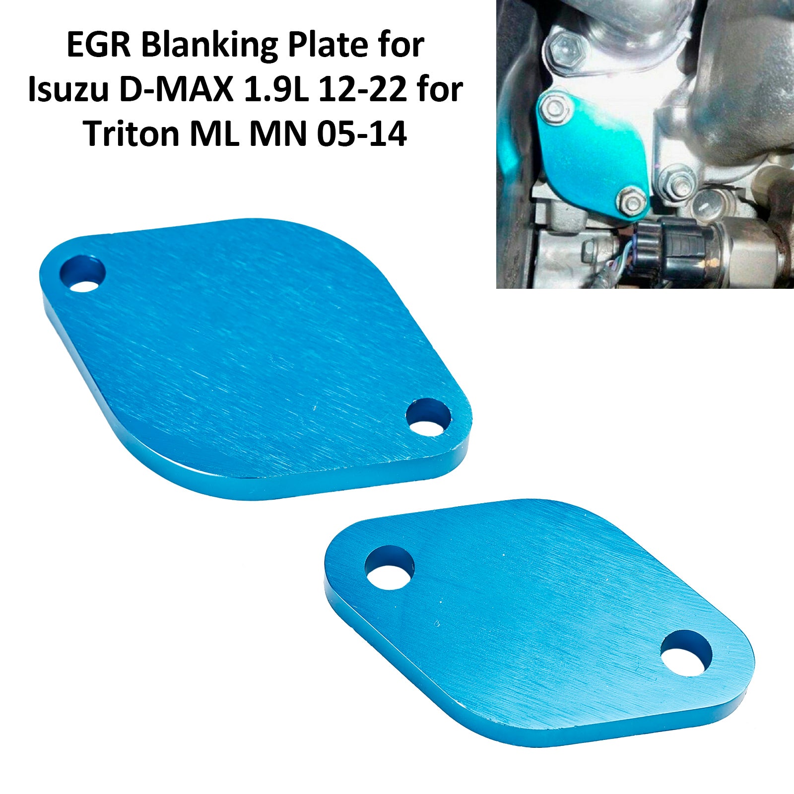 Triton 2005-2014 ML MN EGR Delete Block Off Plate