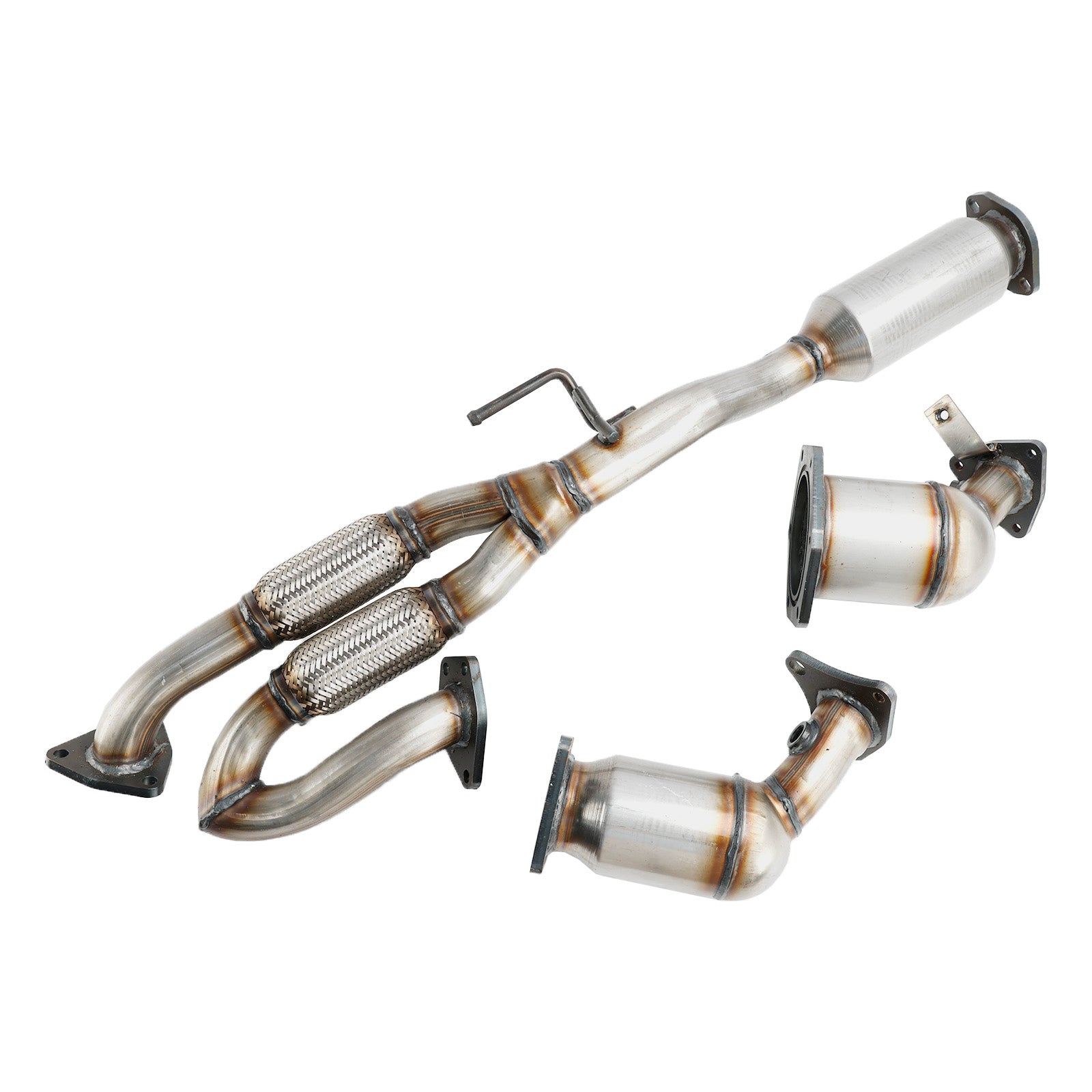 Nissan 2009-2014 Maxima 3.5L All Three Catalytic Converter Flex Y-Pipe