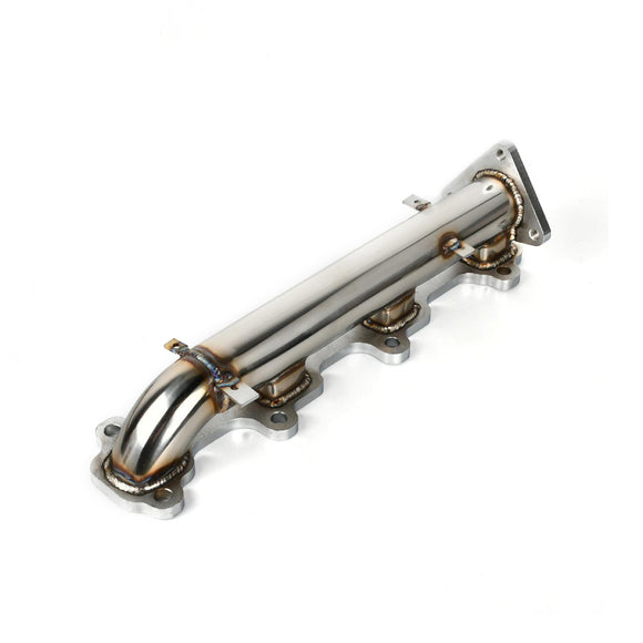 Collecteur d'échappement en acier inoxydable pour Chevy Duramax Diesel 6,6 L (2001-2016)