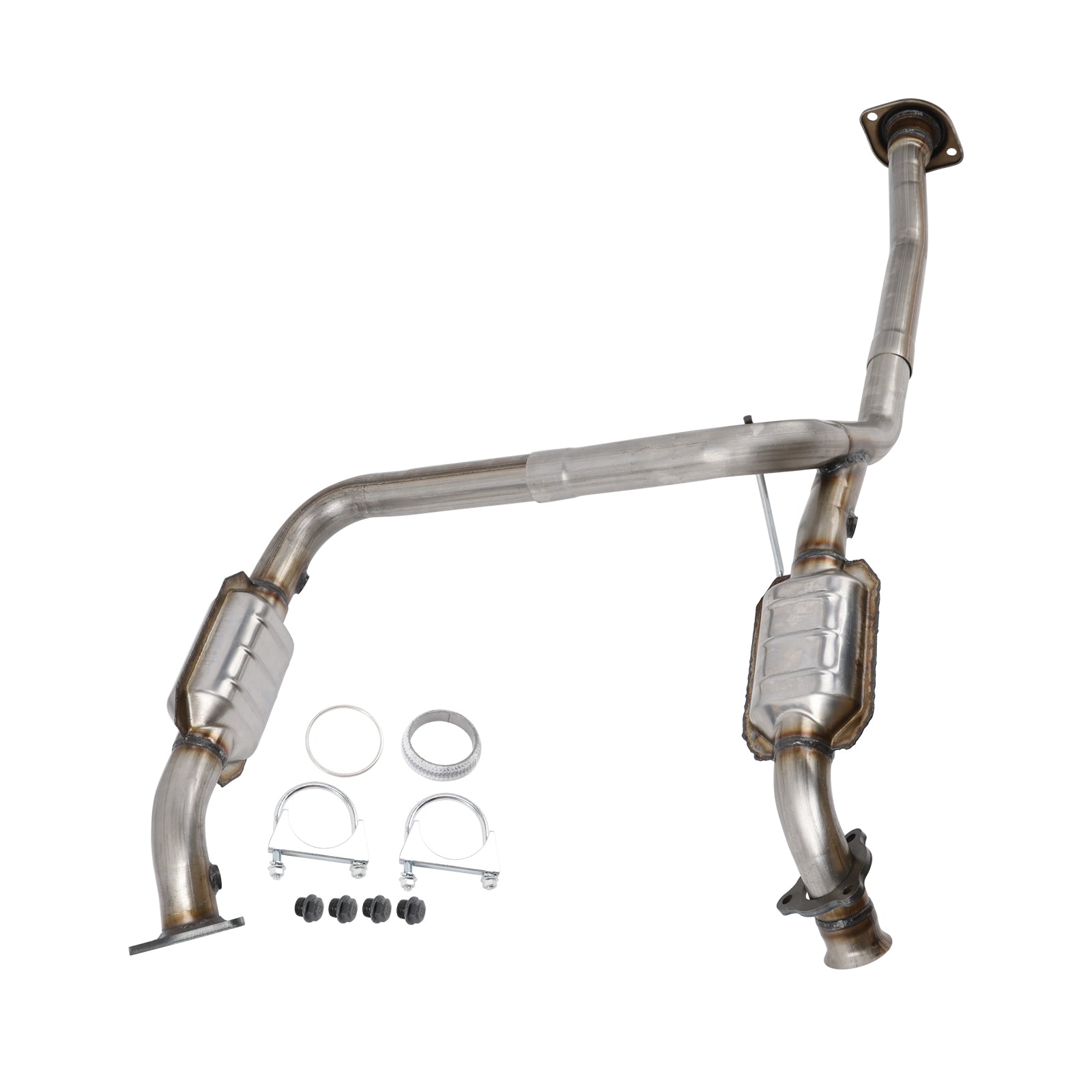 GMC 2015-2017 Sierra 3500 HD 6.0L V8 Y Pipe With Catalytic Converters