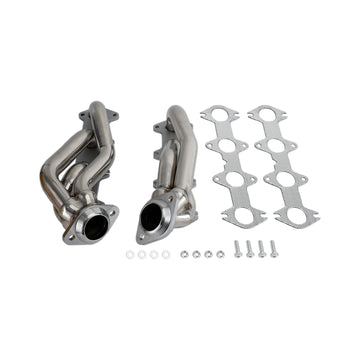 Ford 2004-2010 F150 5.4 V8 Stainless Exhaust Manifold Shorty Headers Performance