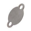 Plaque d'obturation de la vanne EGR du moteur Volkswagen Transporter T5 2.0 BiTDI CFCA-7