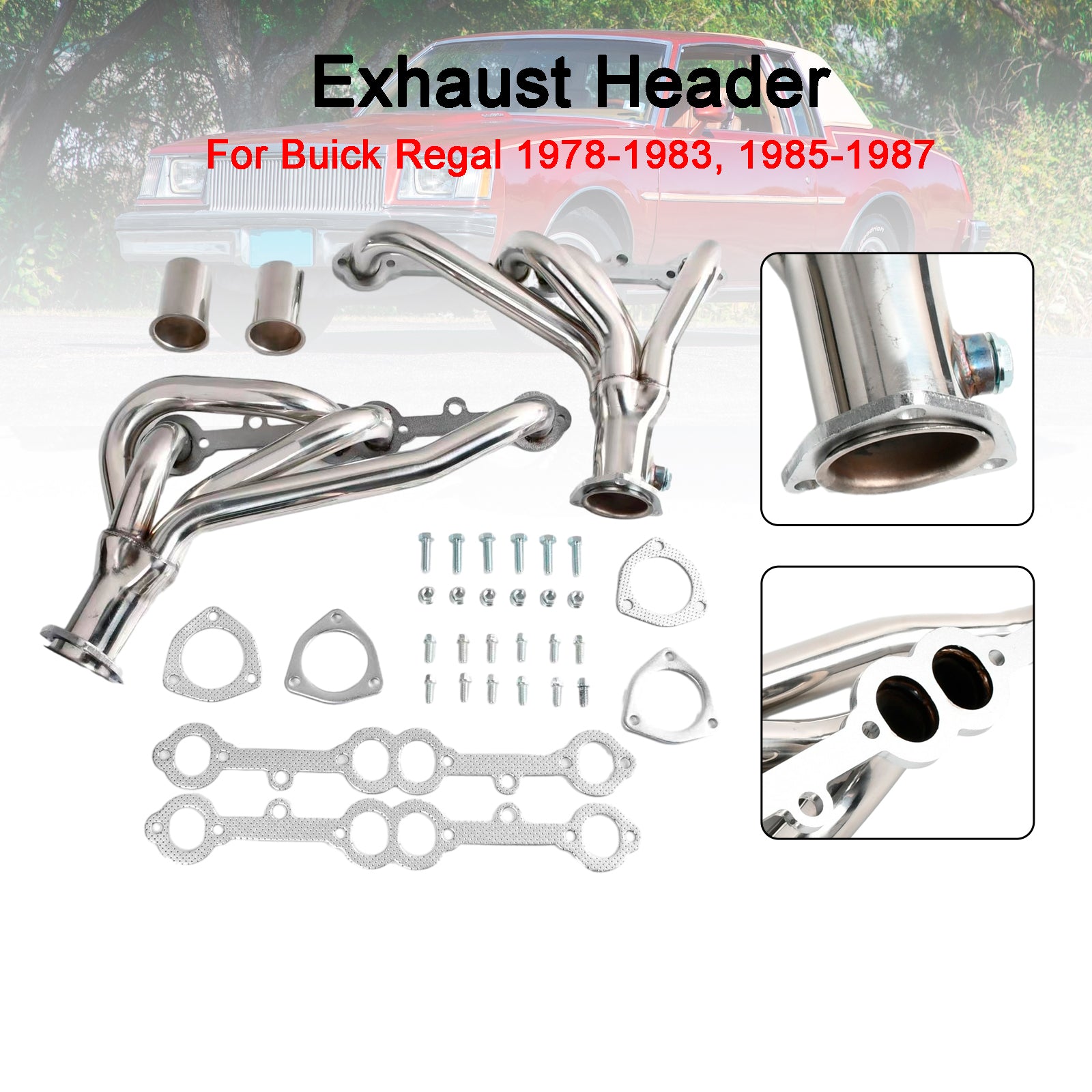 Buick 1978-1983 1985-1987 Regal Exhaust Manifold Header