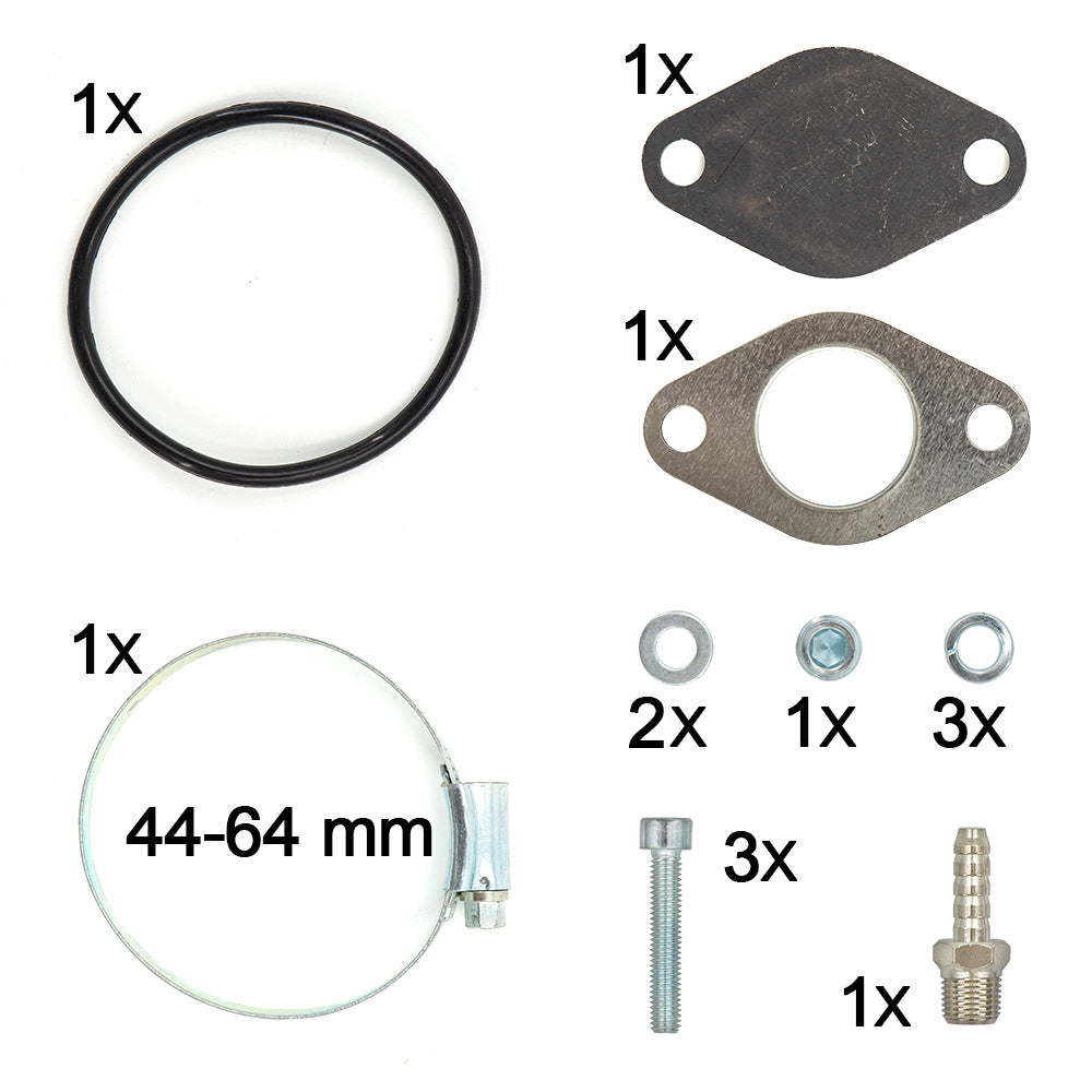 Volkswagen 1998-2004 Beetle 1,9 l L4 Diesel Alh 50 mm AGR-Ventil Performance AGR-Ersatzrohr