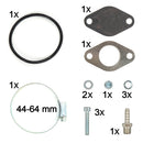 Vanne EGR de 50 mm pour Volkswagen Beetle 1.9l L4 Diesel Alh (1998-2004) avec tuyau de remplacement performant-2