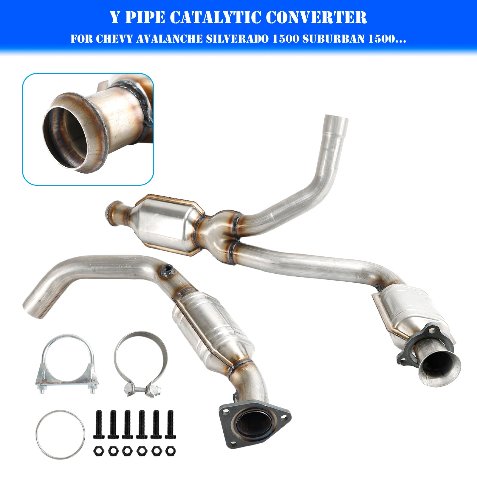 GMC 2009-2014 Yukon 4.8L/5.3L Catalytic Converter