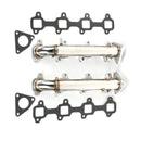 Collecteur d'échappement en acier inoxydable pour Chevy Duramax Diesel 6,6 L (2001-2016)-9