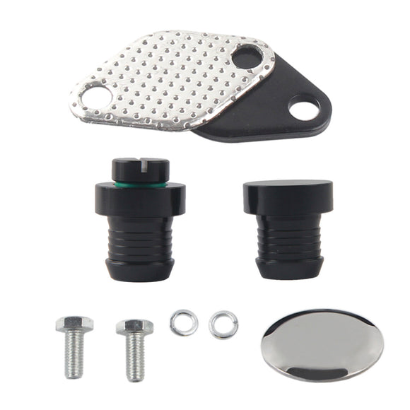 Kit de réparation et de remplacement de refroidisseur de vanne EGR noir pour BMW M47N2 M57N2 E46 E90 E60 E61 E83