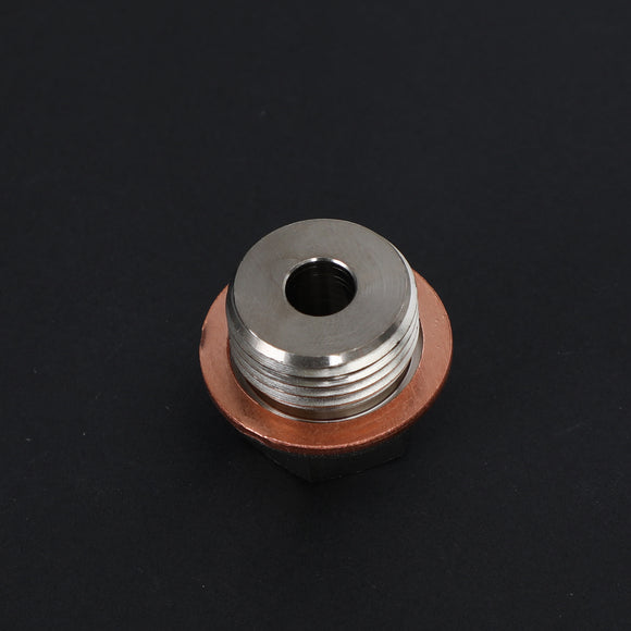 1/8 Inch NPT to M18 x 1.5 Male Pressure Temperature Gauge Sender Adapter